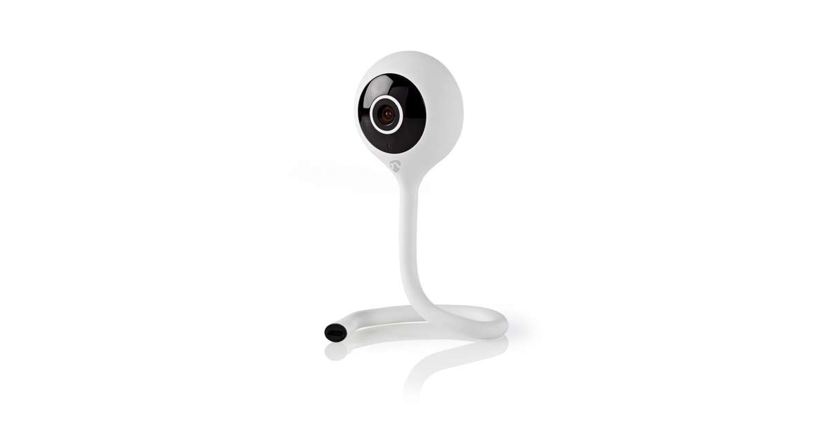 Nedis Telecamera Interna SmartLife Wi-Fi – Full HD 1080p, PTZ, Visione Notturna (Bianco/Grigio) - 2