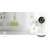 Nedis SmartLife WIFICI06CWT Smart IP Camera in use, showing live feed on smartphone