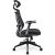 Sharkoon OfficePal C20 fekete ergonomikus irodaszék oldalnézet