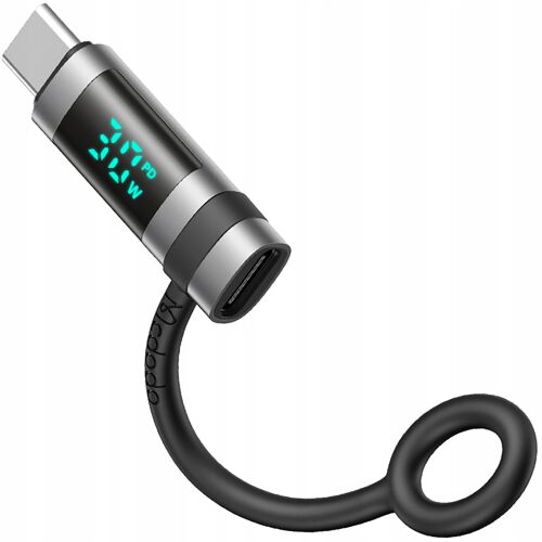 MCDODO USB-C ÁTALAKÍTÓ USB TYPE C - LIGHTNING IPHONE 60W MÉRŐ