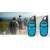 Nedis walkie talkies, 2 pack, blue and black, 3km range, for hiking, camping, and outdoor activities