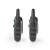 Nedis walkie talkies, 2 pack, blue and black, side view