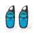 Nedis walkie talkies, 2 pack, blue and black, front view