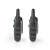 Nedis walkie talkies, 2 pack, blue and black, side view