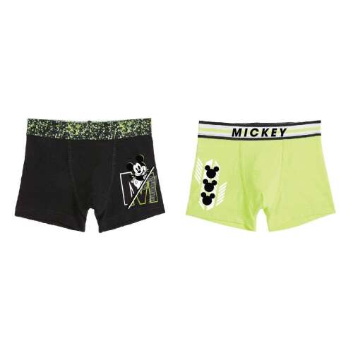 Set de 2 slipuri boxer pentru băieți cu Mickey Mouse, mărimea 7-8 ani (122-128 cm)