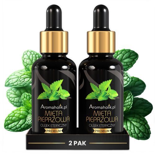 TERMÉSZETES MENTAOLAJ - Tanúsított illóolaj 2 x 30 ml MENTA 158081569 - Illóolaj