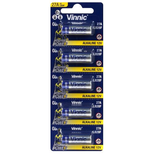 VINIC L828 / 27A akkumulátor 5 db 158090921 - Elem