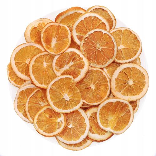 Szárított narancsszeletek - 50g ehető