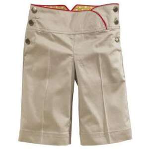 Pantaloni capri bej pentru fete, marimea 15 ani (170 cm) - Next