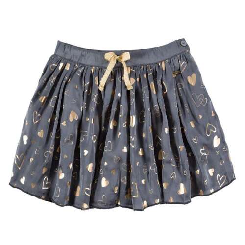 Szürke szoknya arany szívekkel, boboli márka