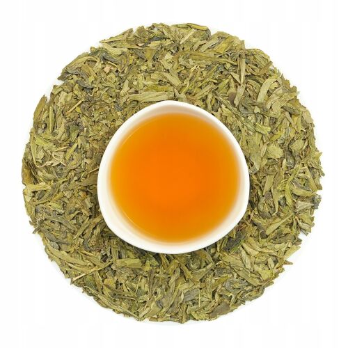 Csésze lefőtt Long Jing zöld tea - Zöld tea és fehér tea