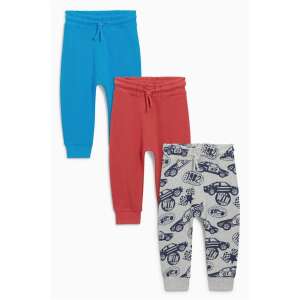 next trening hlače set/3kom. Natjecateljski automobili uzorcima 6-9 mj. (74 cm) 44317546 - Next