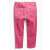 Pohľad zozadu na ružové nohavice z korálky pre malé dievčatá, veľkosť 18-24 mesiacov (92 cm)