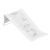 White fabric baby bath support with owl design for safe bathing