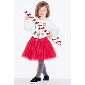 next Piros tüll szoknya Karácsonyi kollekció 5-6 év (116 cm) 44370190 Gyerek szoknyák