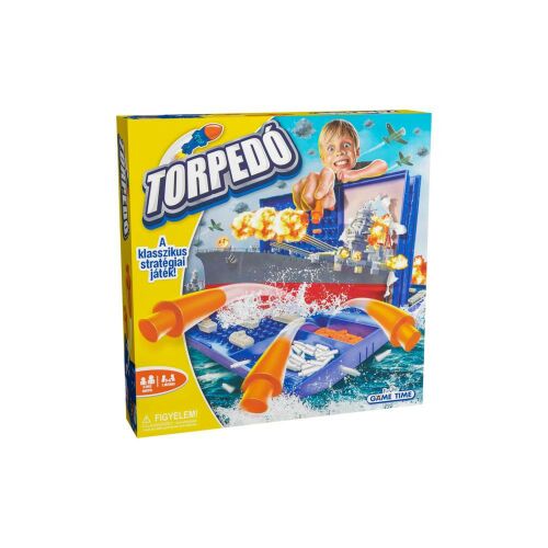 Torpedó társasjáték, stratégiai játék gyerekeknek és felnőtteknek, tengeri csata - Funville