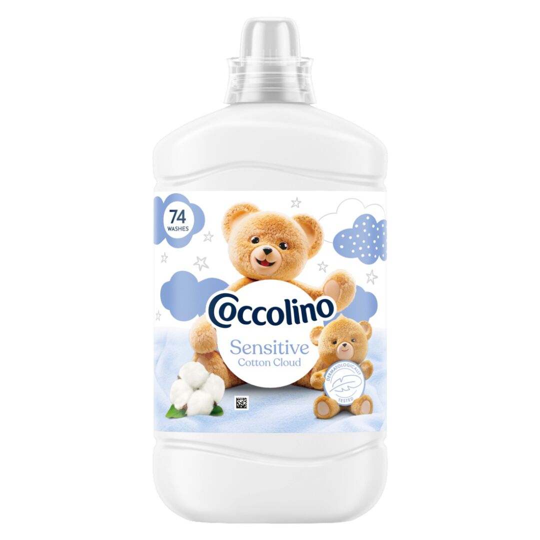 E-shop Coccolino Sensitive Cotton Cloud Aviváž 74 praní 1702ml