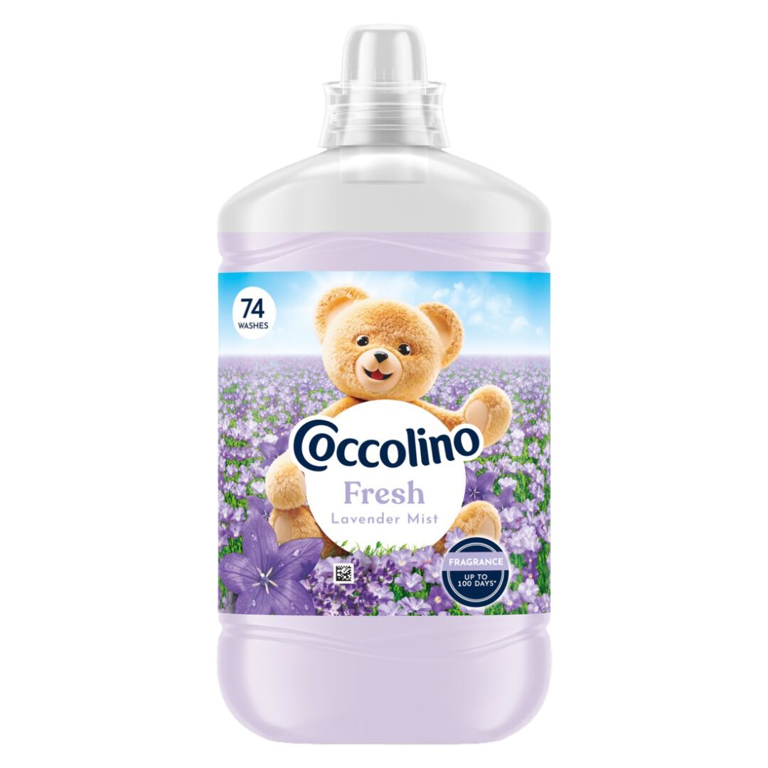 E-shop Coccolino Fresh Lavender Mist aviváž, 74 praní, 1702 ml