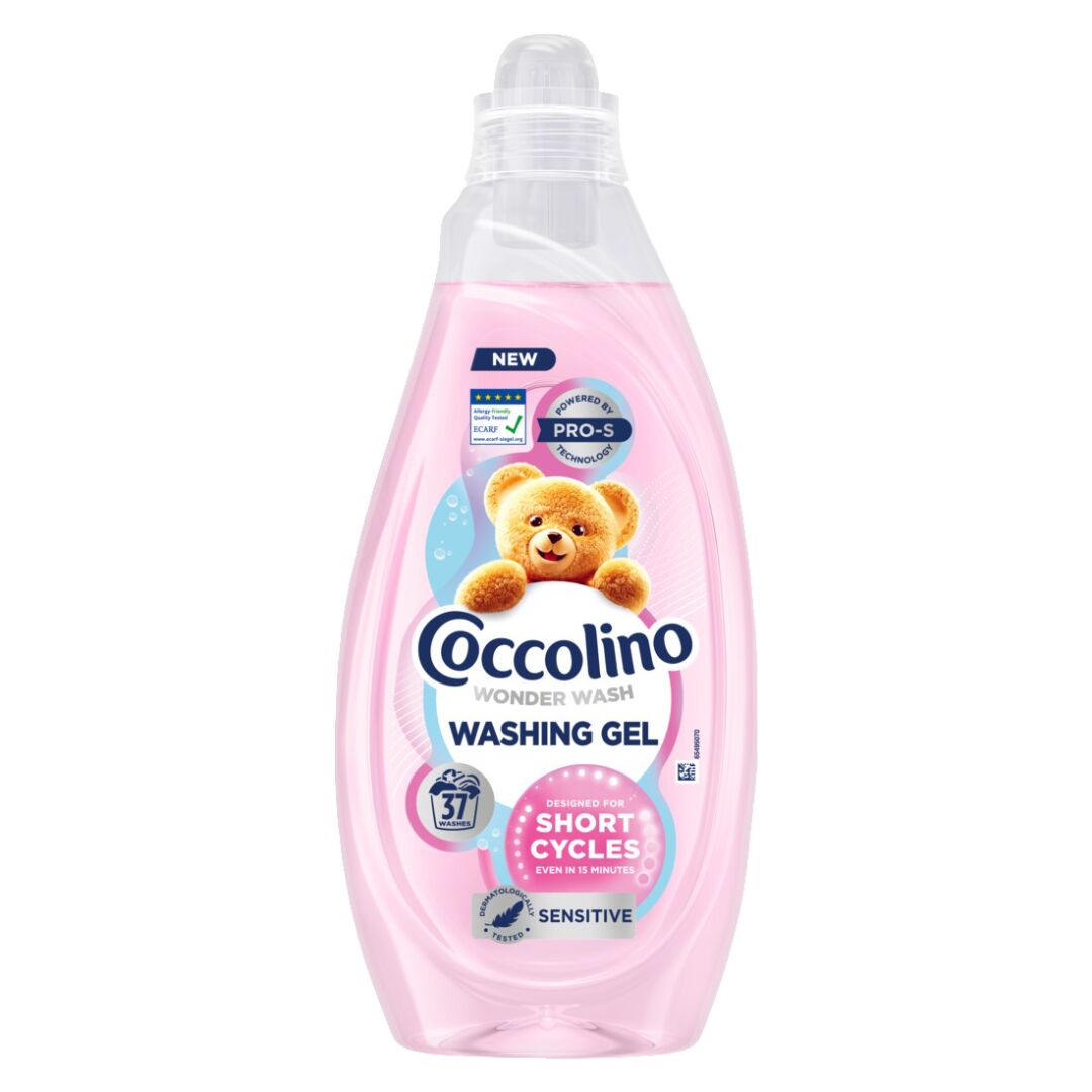 E-shop Coccolino Wonder Wash Sensitive prací prostriedok na rýchle prani...
