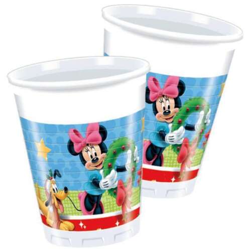 Disney Minnie - Műanyag Poharak - 8 db - 200 ml