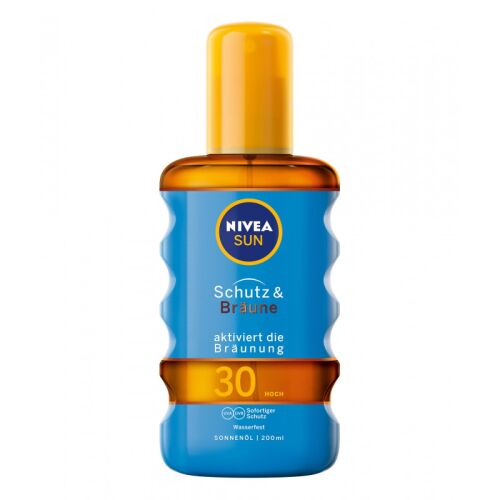 Nivea Sun Protect & Bronze Védőolaj a bronzosabb bőrért SPF 30 200 ml 166349127 - Barnító krém és olaj
