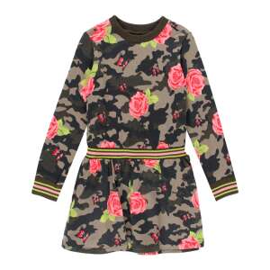 Šaty boboli s maskovacím vzorom a ružovými ružami a motýľmi pre dievčatá, 10 rokov - Boboli