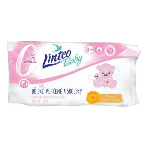 Nedves törlőkendő Linteo Baby 72 db Soft and cream 94932199 