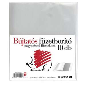 ICO Sün A4 átlátszó műanyag füzetborító, 10 db-os csomag - ICO