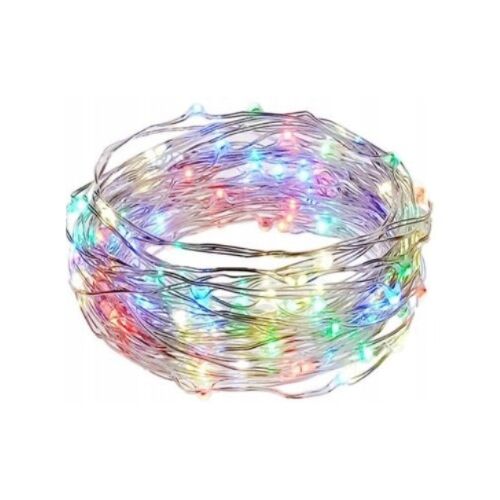 Karácsonyfa égők dróton 30 LED dióda elem M 158209914 - Fényfüzér