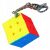 QiYi 3x3x3 Kulcstartó, közeli kép a 30mm-es Rubik kocka kulcstartóról