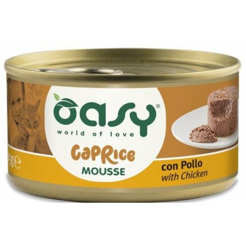 Oasy Caprice Mousse Csirkés Macskaeledel 85g - Állattartás