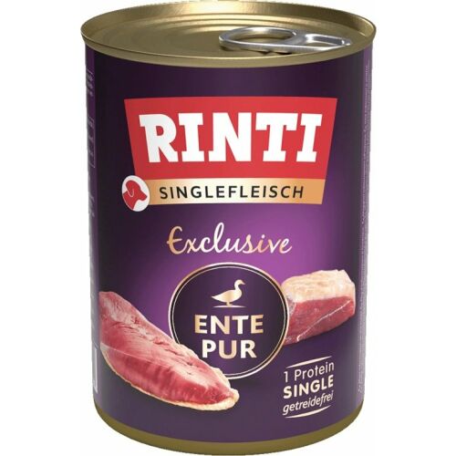 Rinti | Sensible Pur Exlusive | 400g Konzerv - Kacsa 400g 158226730 - Nedves kutyaeledel