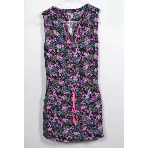 Boboli lány nyári ruha színes virágos mintával, 7 éves méret (122 cm) - Boboli
