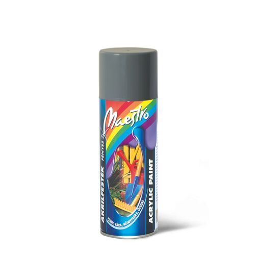 MAESTRO akrilfesték szürke 7016 aeroszol Tn H RO  158273095 - Festék spray