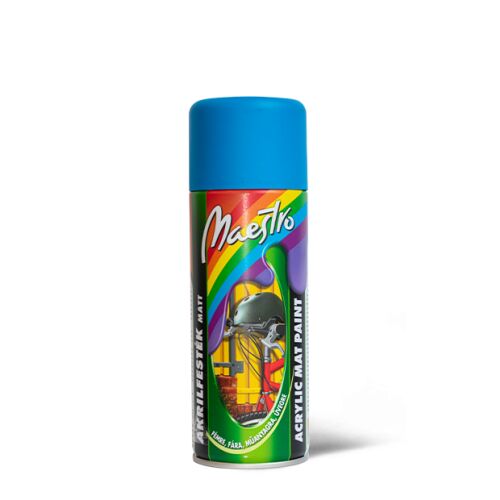 MAESTRO akrilfesték matt kék aeroszol Tn H RO  158273122 - Festék spray