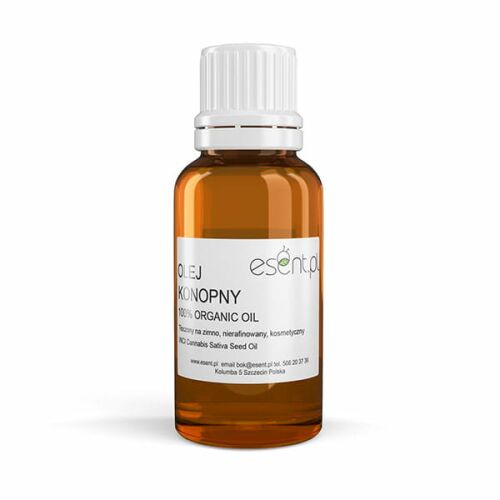 Finomítatlan, hidegen sajtolt kenderolaj, 20 ml 158330499 - Kozmetikai alapanyag