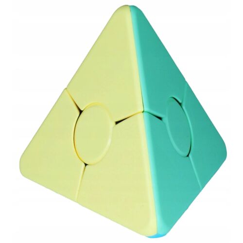 MoYu Gyöngy Pyraminx, sárga és türkiz, 3D puzzle - Logikai játék
