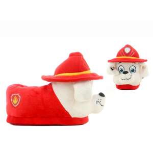 Nickelodeon Paw Patrol Marshall Plyšové papuče pre deti, červená a biela, veľkosť 31-32 - Detské papuče
