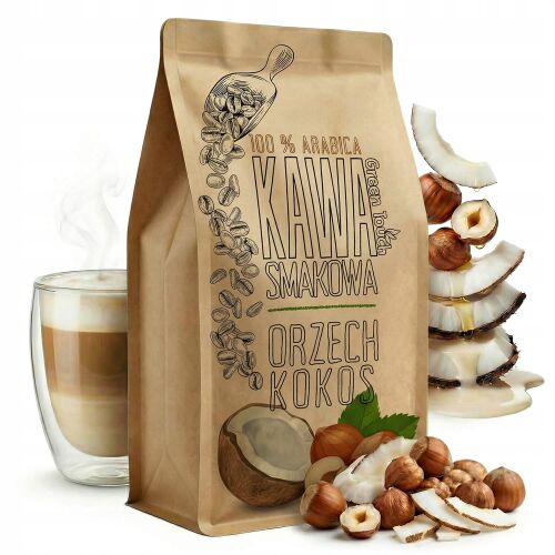 Ízesített KÁVÉBAB DIÓS ÉS KÓKUSZOS kókuszos 250 g Green Touch 158347877 - Szemes kávé