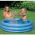 Kids playing in Intex inflatable pool, blue, 114x25 cm