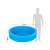 Intex inflatable pool for kids, blue, 114x25 cm, size comparison