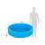 Intex inflatable pool for kids, blue, 114x25 cm, size comparison