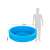 Intex inflatable pool for kids, blue, 114x25 cm, size comparison