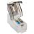 KEYSTONE FX-RJ45-63 CAT6 RJ45 Keystone Modul nyitott porvédővel, bekötési rajz látható