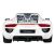 Hátsó nézet a fehér Porsche 918 Spyder Rastar RC autóról