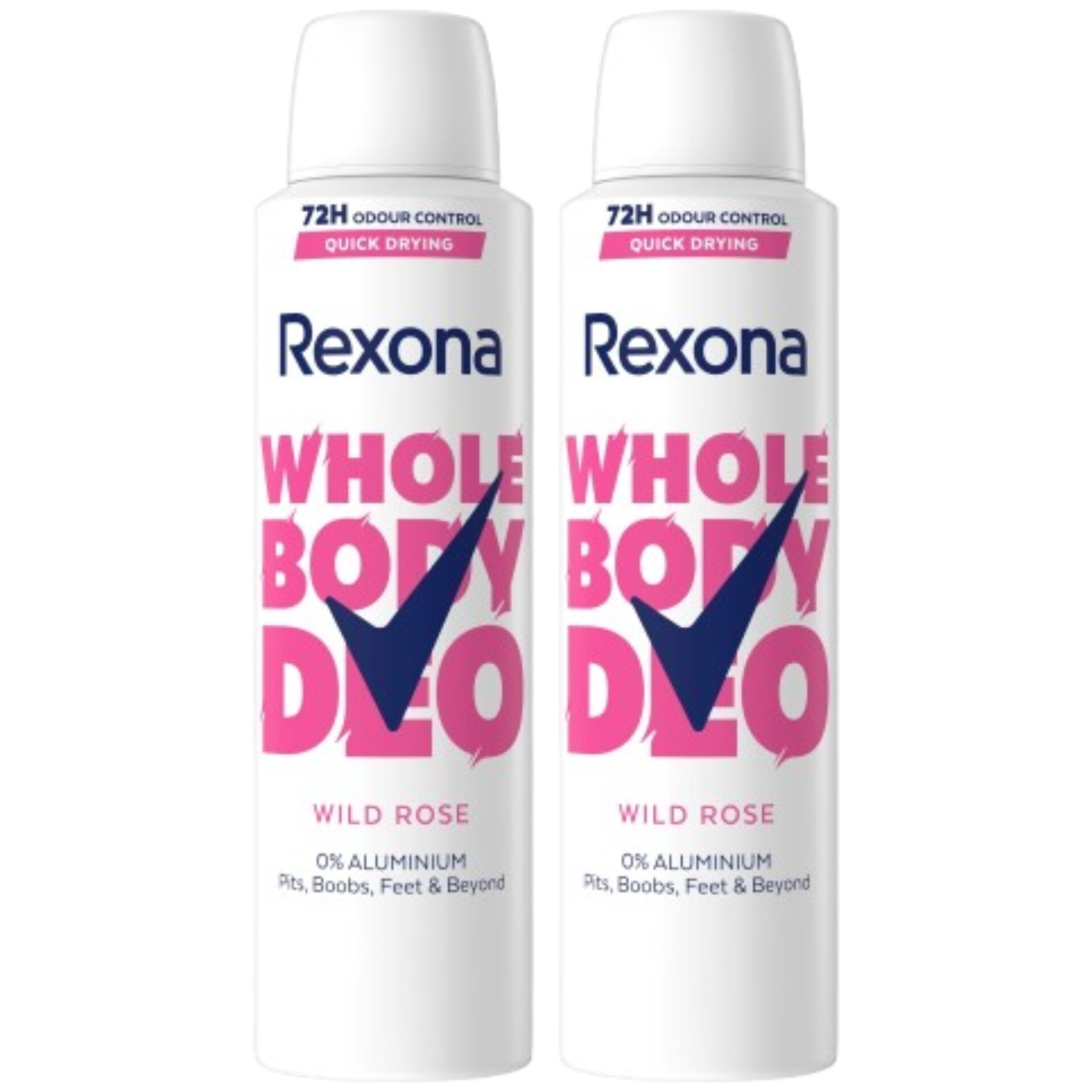 E-shop Rexona Whole Body Wild Rose Deodorant 3x150ml