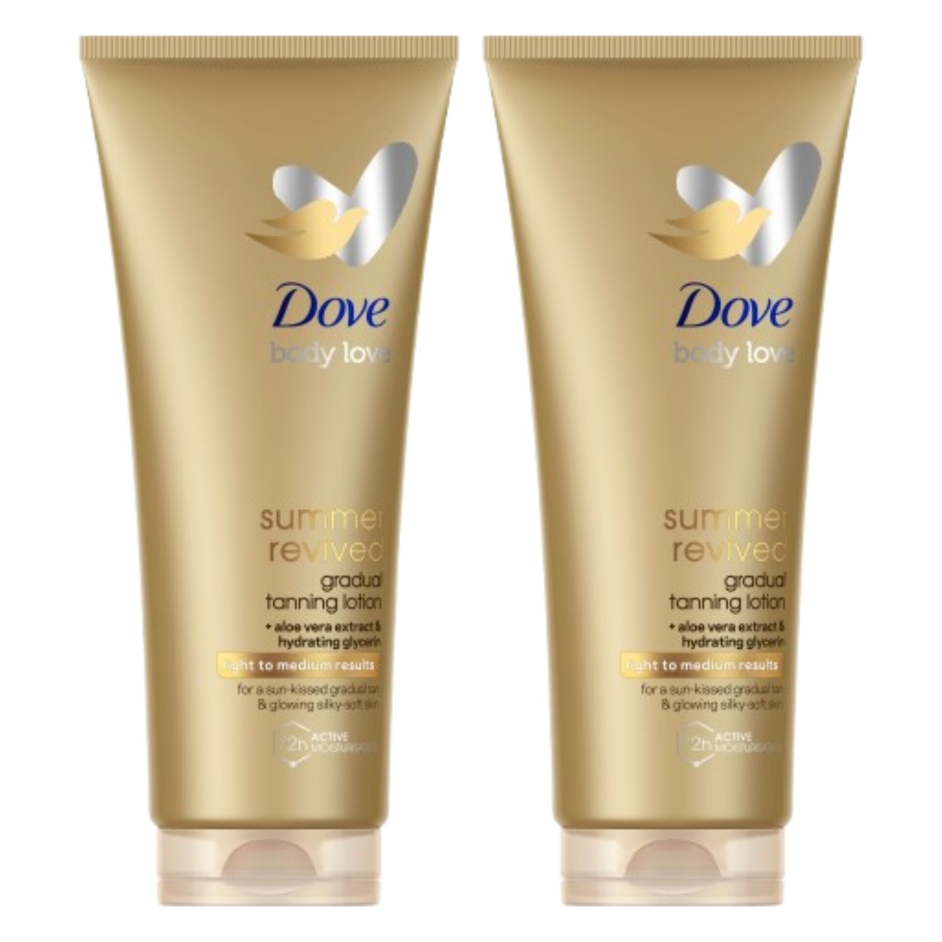 E-shop Dove Summer Revived Samoopaľovacie telové mlieko pre svetlú - str...