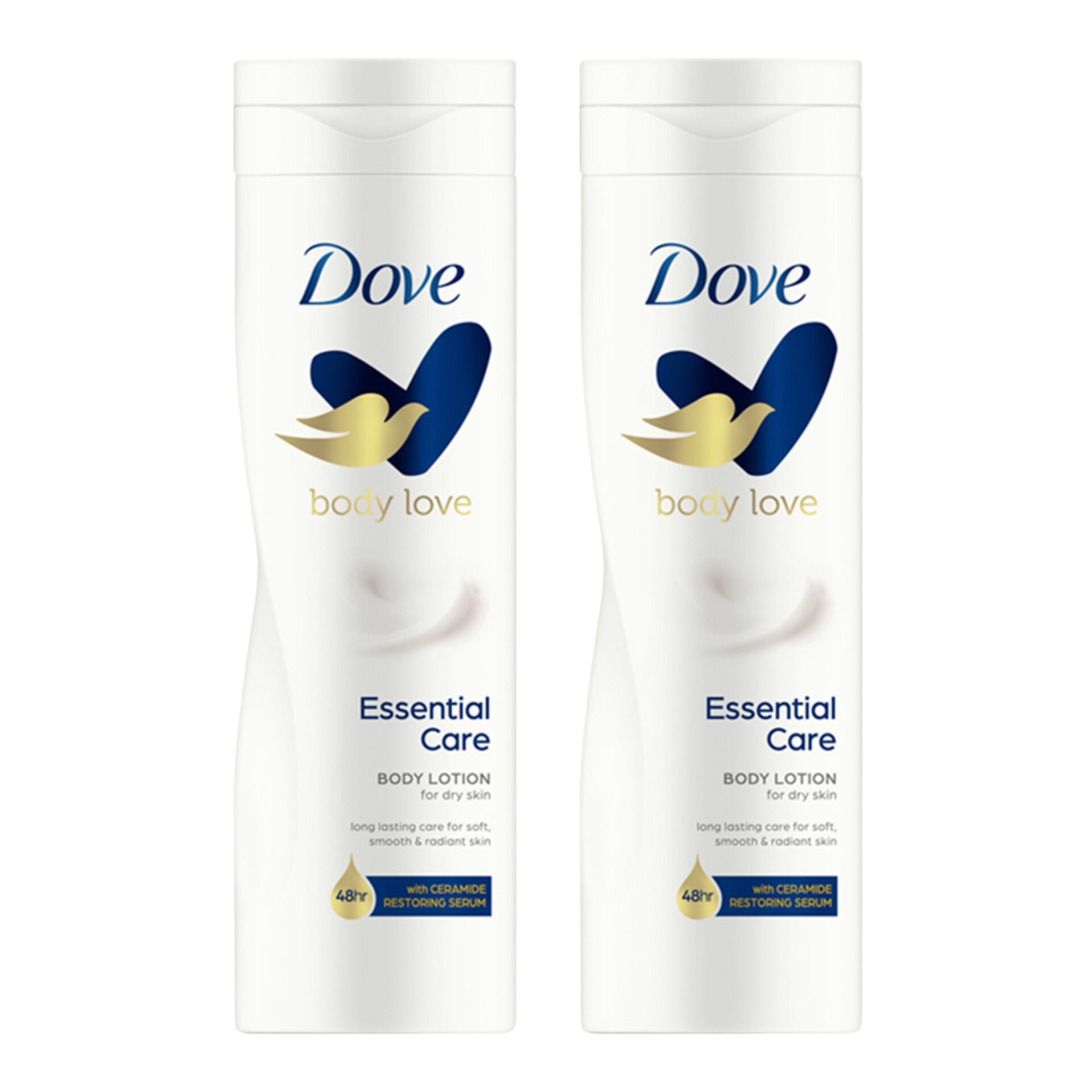 E-shop Dove Essential Care Telové mlieko 2x250ml