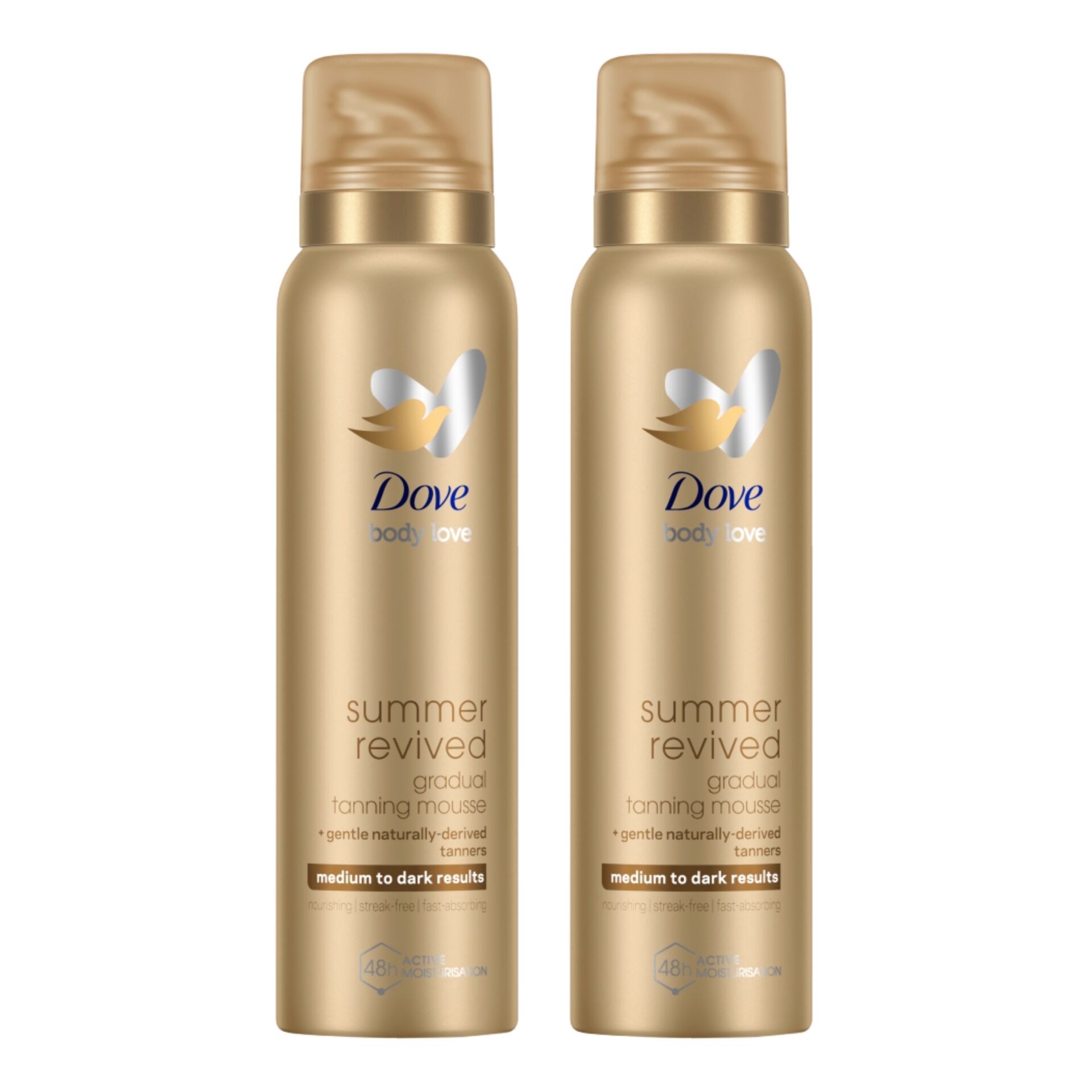 E-shop Dove Summer Revived Samoopaľovacia pena pre stredné - tmavé odtie...