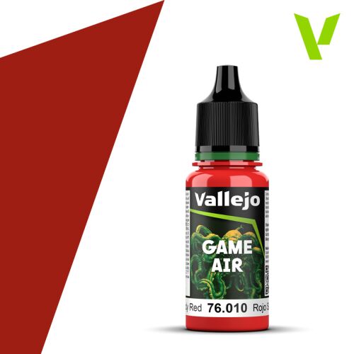 Vallejo Game Air Bloody Red akrilfesték miniatűr festéshez, 18ml - Akrilfesték